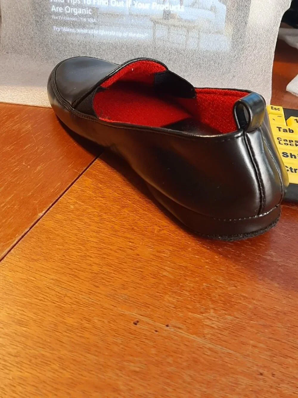 Vintage Oleg Cassini Slip On Loafers Black Size 10 M